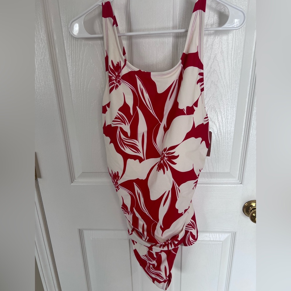 Women's High Neck One Piece Swimsuit - Shade & Shore™ Multi NWT sz 18 - Picture 3 of 7